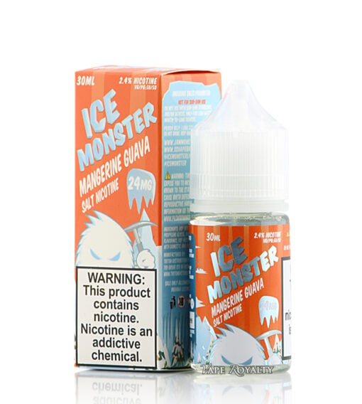 Ice Monster Mangerine Guava Salt ejuice by Jam Monster