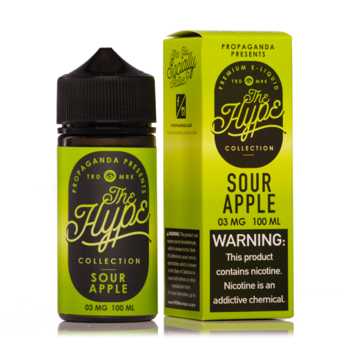 Propaganda The Hype Sour Apple eJuice