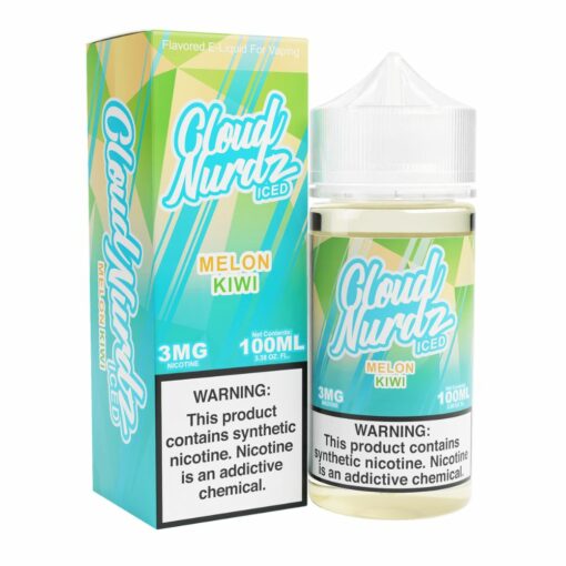 Cloud Nurdz TFN ICED Melon Kiwi 100mL