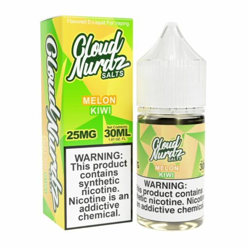 Cloud Nurdz TFN Salts -Melon Kiwi 30mL