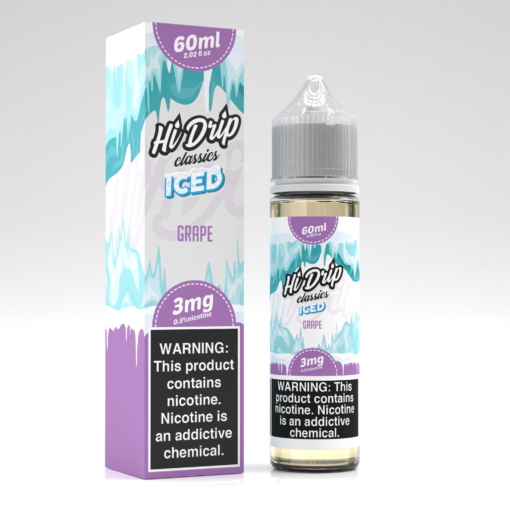 Hi Drip Classics Grape Iced ejuice