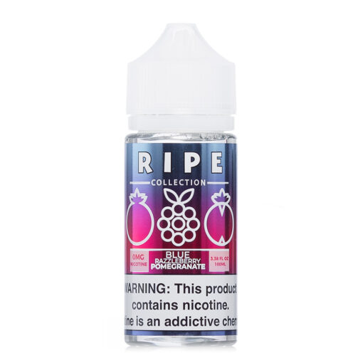 Ripe - Collection Blue Razzleberry Pomegrante eJuice by Vape 100