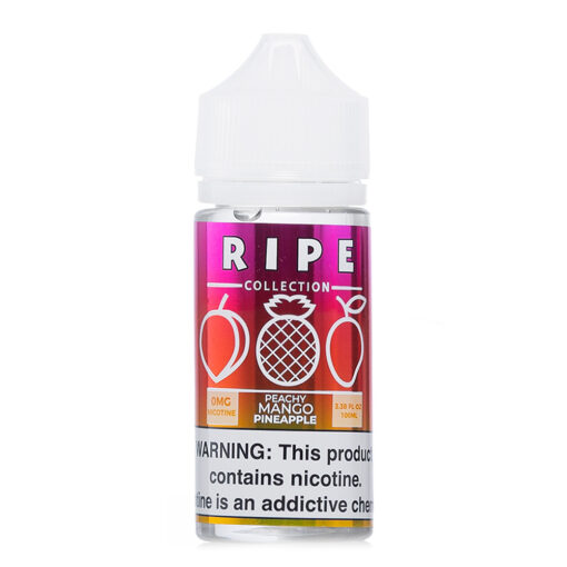 Ripe Collection Peachy Mango Pineapple eJuice by Vape 100