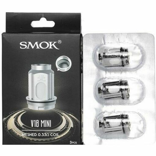 SMOK TFV18 Mini Mesh Replacement Coils 3 Pack