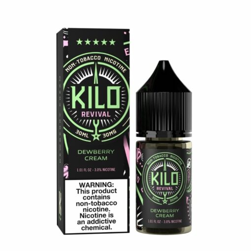 Kilo Revival TFN Salt Dewberry Cream 30mL