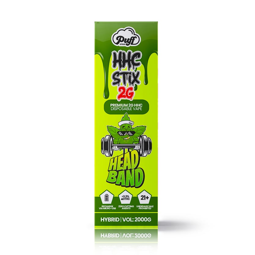 Puff Xtrax | HHC Stix 2G Disposable Vape: Headband New Arrivals
