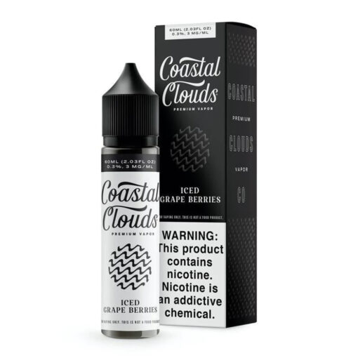 Coastal Clouds Iced Grape Berrries Vape Juice