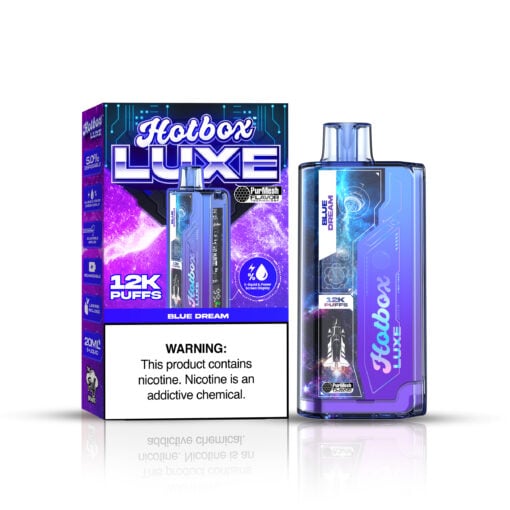 Hotbox Luxe Vape 12k Puffs Blue Dream