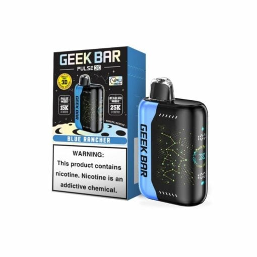 Geek Bar Pulse X Disposable Vape 25000 Puffs Blue Rancher